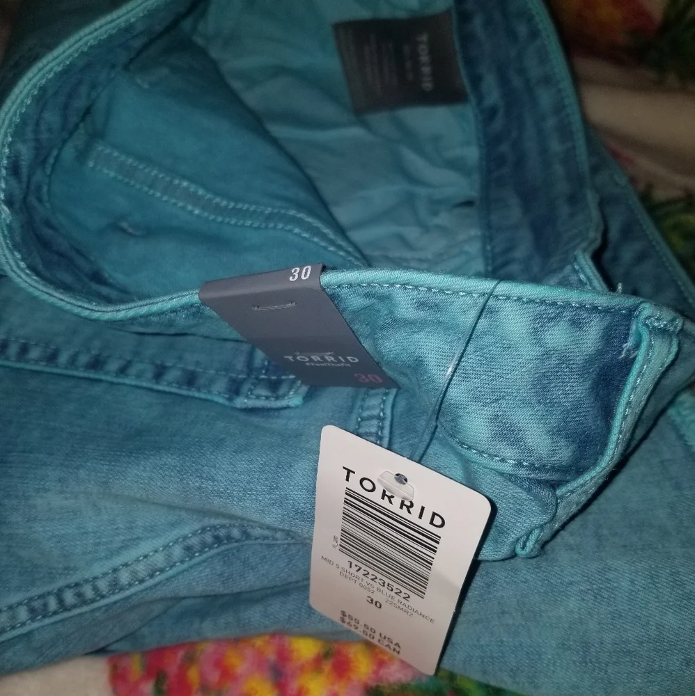 Torrid Mid Rise Shorts - Picture 4 of 5